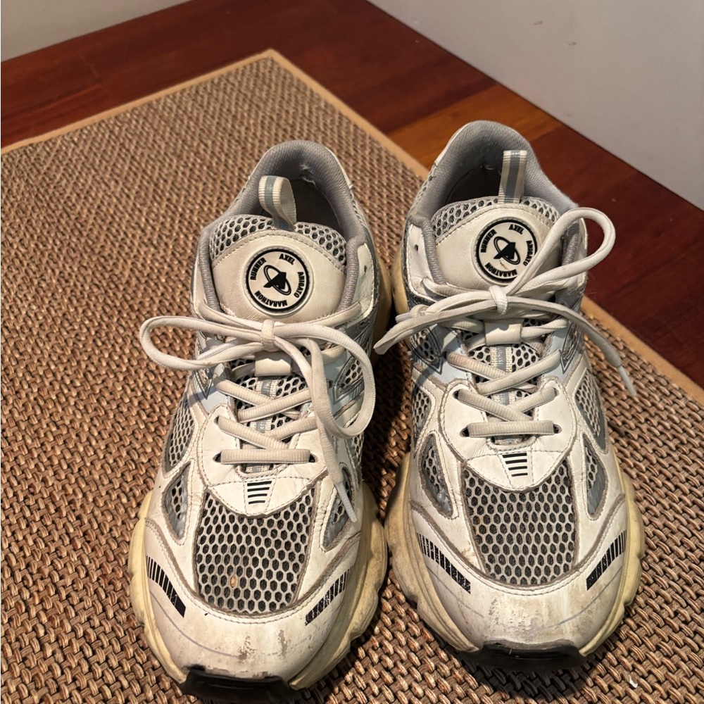 Axel Arigato Women’s White and Gray Athletic Shoes